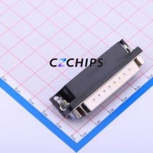 DS1037-25MNAKT74-0CC D-Sub/VGA Connector Bent Lead Through Hole Connector Standard D-Sub Male 25P Right Angle Insert - Product Image 1