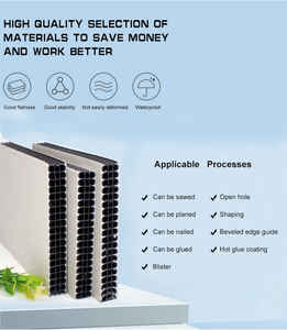 Le nouveau coffrage en plastique creux en contreplaqué de haute qualité de l'usine chinoise 15mm 70 + fois utilise un panneau mural au design moderne exclusif - Product Image 4