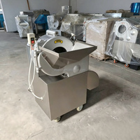 Multifunctionele groente- en fruitblokjes snijmachine, hoge efficiëntie aardappel snij- en blokjesmachine, hardloper