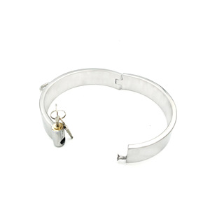 Zwarte Keizer Roestvrij Staal Metalen Halskraag Bdsm <span class=keywords><strong>Bondage</strong></span> Kraag Seksbeperkingen Ronde Slot Volwassen Seksspeeltjes Voor Koppels - Product Image 3