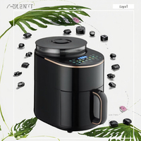 1700W Smart Digital LED écran tactile carré moderne en acier inoxydable 4.5L Friteuse à vapeur avec cuisson sans huile