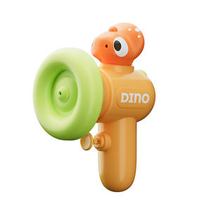 Pistolet à eau Dino Horn, jouet en plastique pour enfants, pour jeu en plein air, unisexe, vert, orange, rose, bleu, couleur aléatoire - Product Image 2