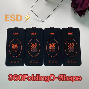 Protector de Pantalla de Vidrio Templado Plegable 360° para <span class=keywords><strong>iPhone</strong></span> 17 <span class=keywords><strong>Pro</strong></span> <span class=keywords><strong>Max</strong></span> con Protección de Cámara para Galaxy M02, Gran Venta - Product Image 4