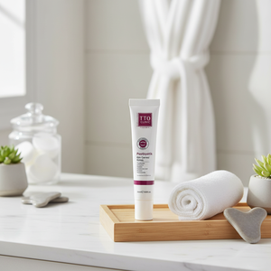 Crema Contorno de Ojos Orgánica Postbiótica TTO Clinic 20ml, Ácido Hialurónico, Colágeno, Arbutina, Niacinamida, Antiarrugas, Hidratación Profunda - Product Image 3