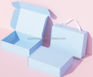 Hộp Trang Phục Gửi Thư Giấy Các Tông Màu Nhà Sản Xuất Tùy Chỉnh Hộp Đóng Gói Vận Chuyển Gợn Sóng In Logo Tùy Chỉnh - Product Image 1