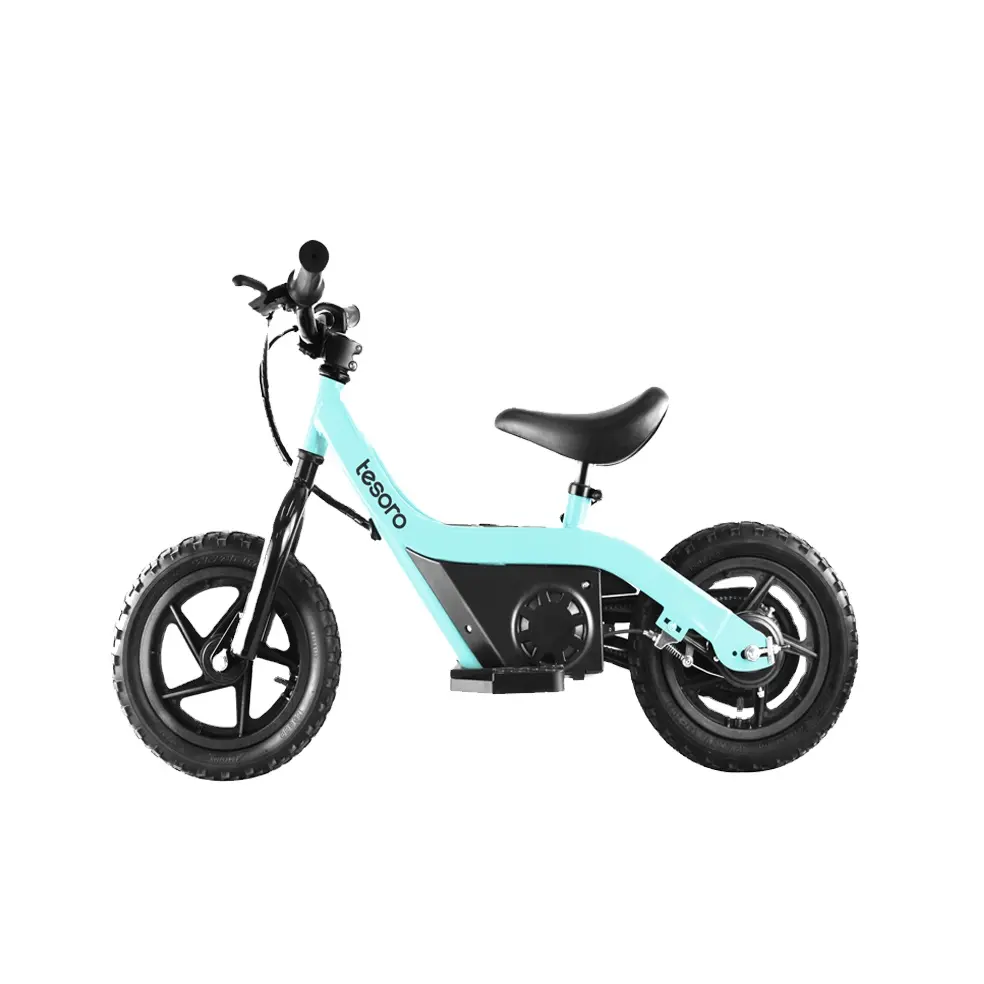 Mini vélo électrique à deux roues de 12/14/16 pouces, puissance 100w, bicyclette à équilibrage pour enfants avec batterie