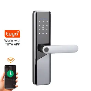 Easloc 2023 nuovo arrivo Smart Biometric Intelligent Finger Print Door Lock con Tuya App