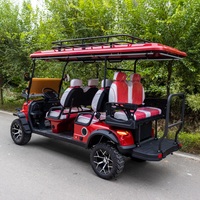 Voiturette de golf MAYTOP neuve à 6 places, à essence, importée de Chine, homologuée pour la route