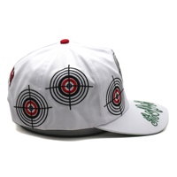 Les chapeaux luxueux de baseball de casquettes de coton de 5 panneaux avec le logo brodé fait sur commande couvrent tout le chapeau