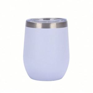 Vaso Térmico Personalizado de Acero Inoxidable de 12 oz, Doble Capa, Aislado al Vacío, con Forma de Huevo, Mini Taza para Café con Tapa, para Exteriores - Product Image 6