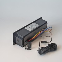 Termostato programable de panel grande KT-7010LF controla dos cargas: refrigeración e iluminación.