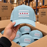 Casquette OEM ODM personnalisée en gros, découpée au laser, 6 panneaux, camouflage orange, performance, visière incurvée, respirante, avec patch en caoutchouc et fermeture strapback