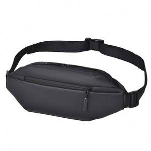 Riñonera con Logotipo Personalizado, Bolso Cruzado Pequeño, Cierre de Cremallera, Moderno, de Nailon, Impermeable, Mini Bolso para Viajes, Correr, Fitness - Product Image 1