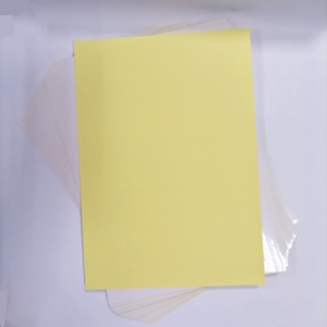 <span class=keywords><strong>Miroir</strong></span> 75Gsm auto-adhésif enduit du papier jaune simple de libération - Product Image 5