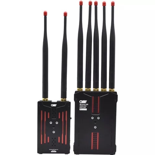 CVW Pro200 200m Wireless HD Video Transmission System 5GHz SDI HD-MI 1080P Multifunctional Wireless Image Transmitter & Receiver