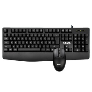 Couso GT600 Wired Keyboard Mouse Combo 104 <b>Keys</b> <b>USB</b> Office Set - Product Image 4