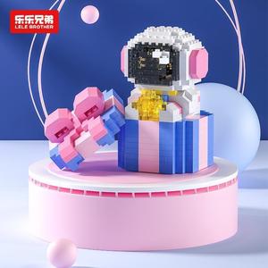 Bloques de construcción de astronautas espaciales, serie de figuras iluminadas, compatibles con <span class=keywords><strong>Lego</strong></span>, 400-800 piezas, juguetes para niños, regalo - Product Image 2