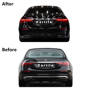 กันชนหน้าวัสดุ PP คุณภาพสูงกันชนหลัง S580,สำหรับ <span class=keywords><strong>Mercedes</strong></span> Benz รุ่น W223 S Class 2021 <span class=keywords><strong>2022</strong></span>รุ่น S580 <span class=keywords><strong>AMG</strong></span> - Product Image 4
