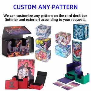 Boîte/étui à cartes de tarot en cuir FX pour la plupart des cartes de tarot standard (2,75 po x 4,75 po) - Product Image 4