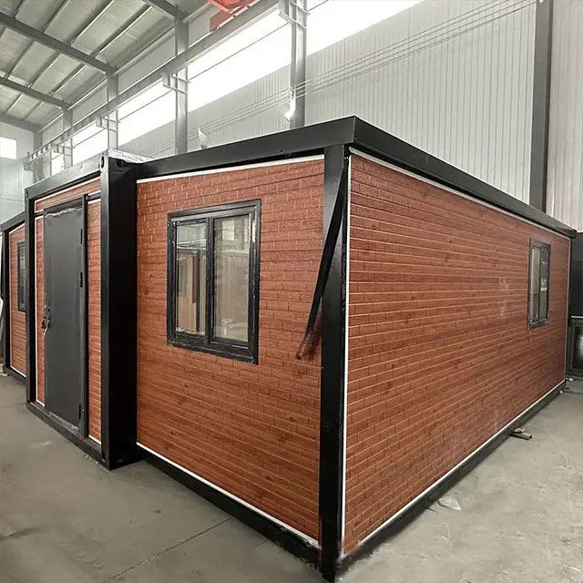 20ft 30ft 40ft Double Winged Container House Foldable Container House