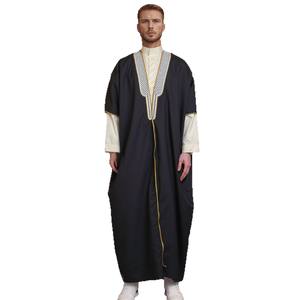 ثوب تطريز إسلامي للرجال دبي السعودية جبة ثوب إسلامي ملابس عزاب زي موحد للبيع بالجملة عالي الجودة - Product Image 5