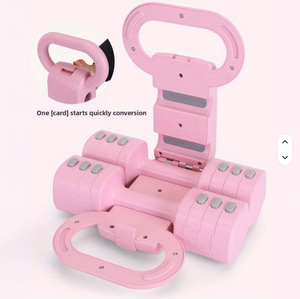 Ensemble d'<span class=keywords><strong>haltères</strong></span> et de kettlebells réglables 2 en 1 pour <span class=keywords><strong>femmes</strong></span>, multicolores, pour la salle de sport à domicile - Product Image 4