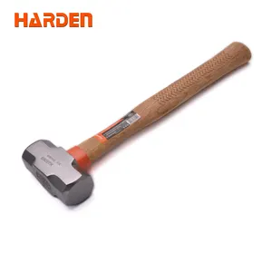 High Quality Professional Tool Oak Wooden Handle 3lb Stoning Sledge Hammer