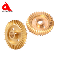 Impeller de pompe à eau centrifuge submersible en laiton