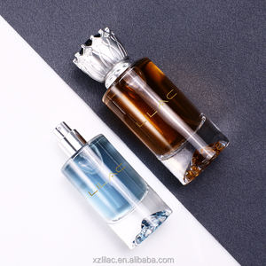 Nouveau design de bouteille de <span class=keywords><strong>parfum</strong></span> indien vide 50ml 100ml bouteille de <span class=keywords><strong>parfum</strong></span> en verre transparent bouteille de <span class=keywords><strong>parfum</strong></span> en verre personnalisé avec couvercle et vaporisateur - Product Image 4