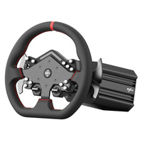 Volant de jeu de course USB RGB PXN-V12Lite avec support de volant pour PC pour Xbox One