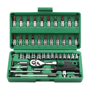 BOXI Professional Automotive Tool Set <b>Ratchet</b> Wrench <b>Socket</b> Kit Heavy Duty High Carbon Steel Car Repair Toolbox 3-Year Warranty - Product Image 2
