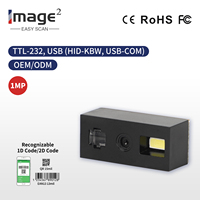 Escáner de Códigos de Barras 2D TX100 de 1M Píxeles con Obturador Global, Interfaz COM/USB para Lector OCR MRZ, Lector de Tarjetas de Identificación y Pasaportes, en Stock