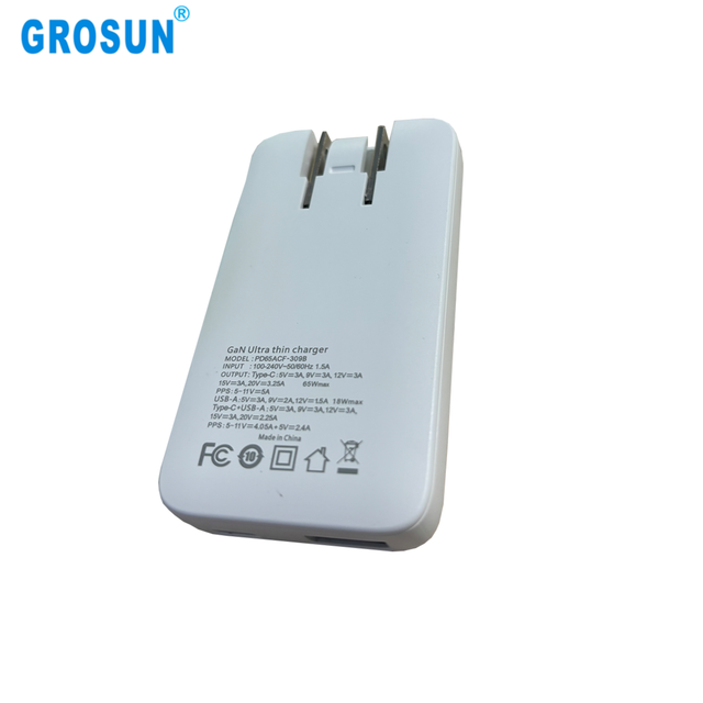 65W GaN Phone Fast Charger: High-Speed Charging Solution With UL, FCC, and CE Certifications for Smartphones and Laptops