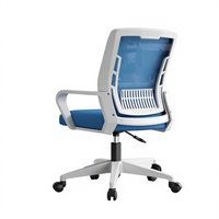 Chaise de bureau ergonomique exécutive entièrement en maille, réglable et pivotante, à prix abordable pour le télétravail