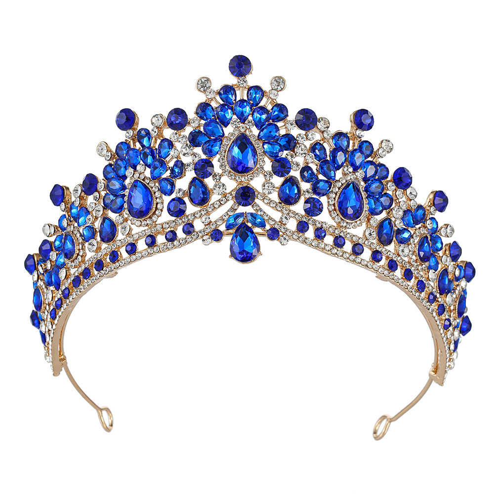 Or + cristal bleu