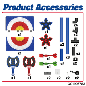 An toàn đứng mềm chụp quăng rìu mục tiêu mới ném trò chơi mềm phi tiêu trẻ em Đồ chơi - Product Image 5