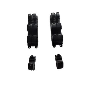 สวิตช์ควบคุมหน้าต่าง 254012FJ08 สำหรับเวนูเซีย D50 R50 R50X แผงควบคุมประตูรถยนต์ไฟฟ้าสีดำ - Product Image 5