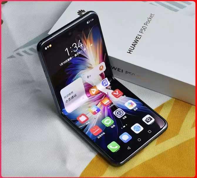 New Arrival Huawei P50 Pocket 12GB 512GB Smartphones Snapdragom888 
