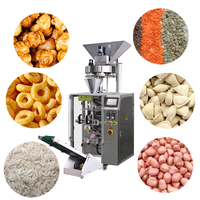 Machine d'emballage verticale automatique VFFS haute vitesse pour noix, snacks, fruits secs et granulés – Machine d'emballage en sachets plastiques type oreiller