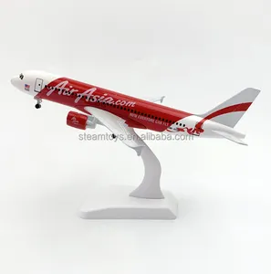 От китайского завода модели самолетов A320 Air Asia 320 металлическая модель самолета принимаем OEM логотип для подарка компании на годовщину