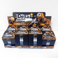 Boîte mystère de collection Delta Red la plus vendue - Figurine miniature en verre à thème de jeu officiel - Cadeau pour les 14 ans et plus - Vente en gros