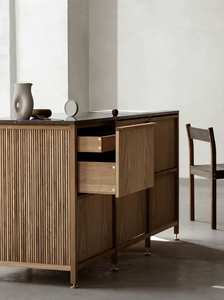 Muebles de Cocina Modernos Personalizados, Mesa de Bar para Vinos, Silla, Mueble de Madera con Islas de Alta Calidad, Armarios de Almacenamiento, Cootaw - Product Image 5