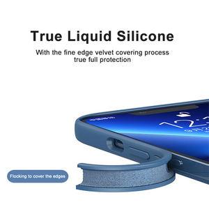 Nuova custodia per telefono magnetica in <span class=keywords><strong>Silicone</strong></span> antiurto in <span class=keywords><strong>Silicone</strong></span> antiimpronte per <span class=keywords><strong>iPhone</strong></span> 14 13 <span class=keywords><strong>12</strong></span> 11 Pro Max Xs Xr Max SE - Product Image 5