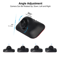 AHD Mini Zijcamera 360 Graden Draaibare Achteruitrijcamera Dode Hoek Camera Nachtzicht IP68 Waterdicht voor Auto