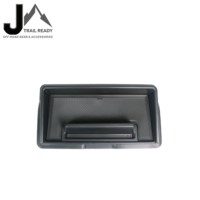 Boîte de rangement pour tableau de bord de voiture, pour Suzuki Jimny 2018 + 3 5 portes JB64 JB74, plateau organisateur avec tapis en caoutchouc antidérapant, accessoires d'intérieur