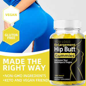 Gomitas para Aumento de Glúteos, Venta Caliente, Gomitas de MACA para Levantar y Aumentar los Glúteos, Marca Privada, Potenciador de Glúteos, Agrandamiento de Cadera - Product Image 3