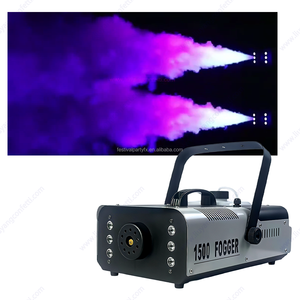 <span class=keywords><strong>Machine</strong></span> à fumée LED 1000W/1500W super économique avec télécommande pour discothèque, mariage, fête, scène, RGB 900W-1800W 110-220V - Product Image 3