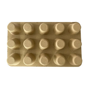 Usine recyclable jetable pâte à papier plateau de semences biodégradable Pots de fleurs plante pépinière tasse pâte à papier <span class=keywords><strong>semis</strong></span> pépinière Pots - Product Image 3