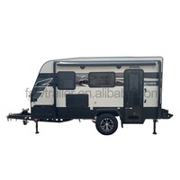 Caravanes de camping professionnelles personnalisées pour applications extérieures, remorques de voyage, maisons mobiles, camping-cars