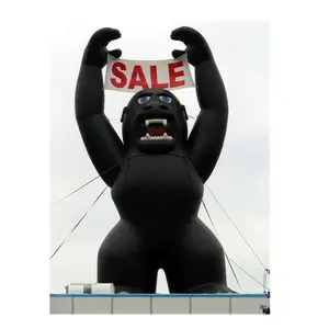 Outdoor advertising Giant inflatable gorilla model balloon inflatable king kong